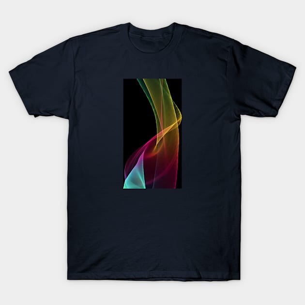 Rainbow artwork T-Shirt by NBMSSILKSAREE 